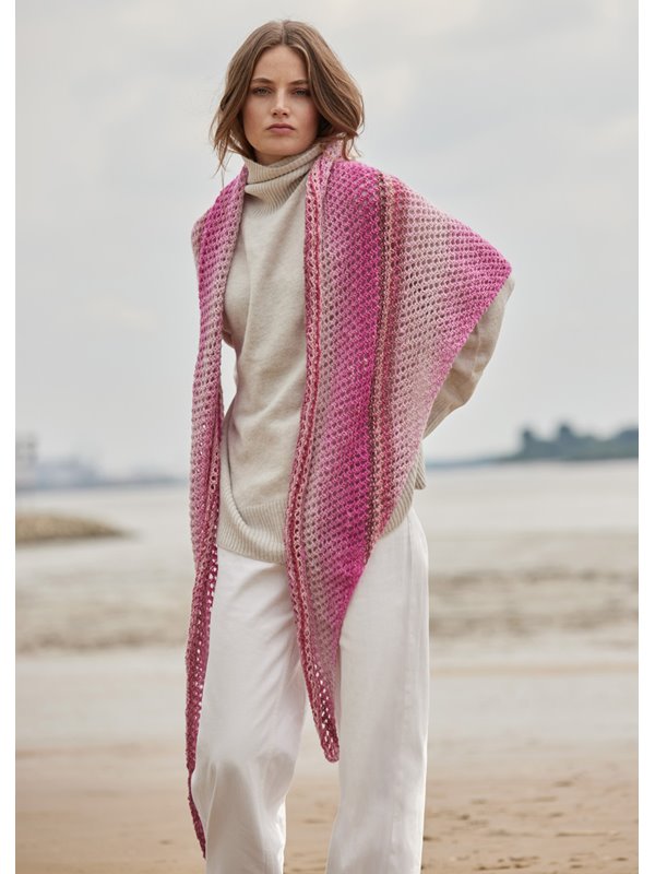 Lana Grossa SHAWL Gomitolo Finito