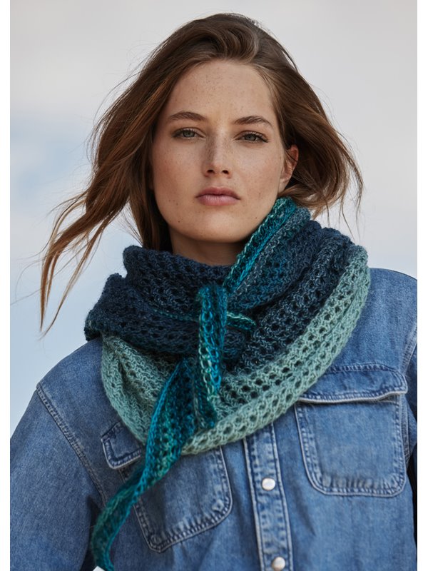 Lana Grossa SHAWL Gomitolo Finito