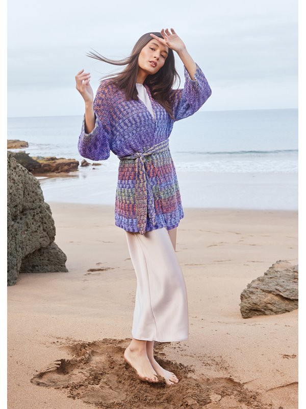 Lana Grossa CROCHET JACKET Gomitolo Baleno