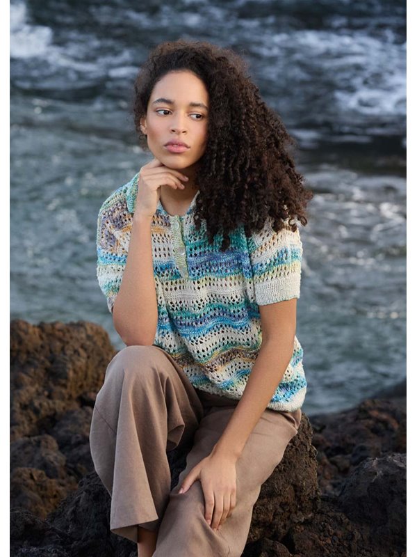 Lana Grossa POLO SHIRT Gomitolo Hippie