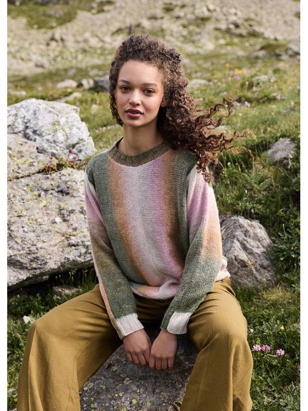 Lana Grossa PULLOVER Gomitolo Fumo