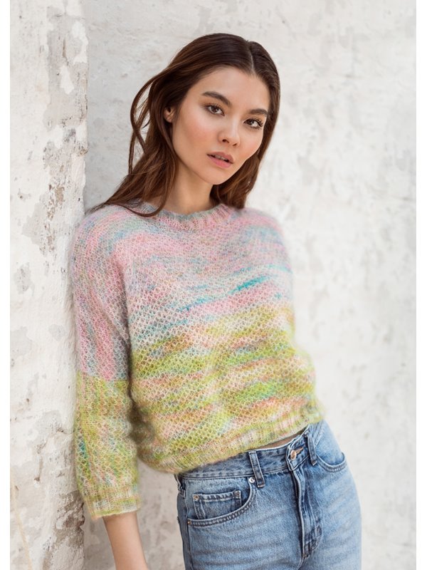 Lana Grossa PULLOVER Silkhair Hand-dyed