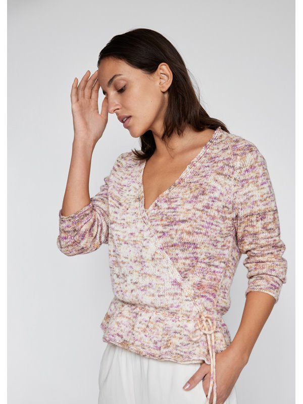 Lana Grossa WRAP JACKET Allora Hand-dyed
