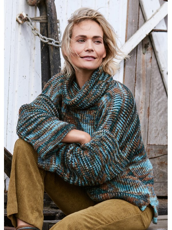 Lana Grossa PULLOVER Meilenweit 100g Merino Hand-dyed