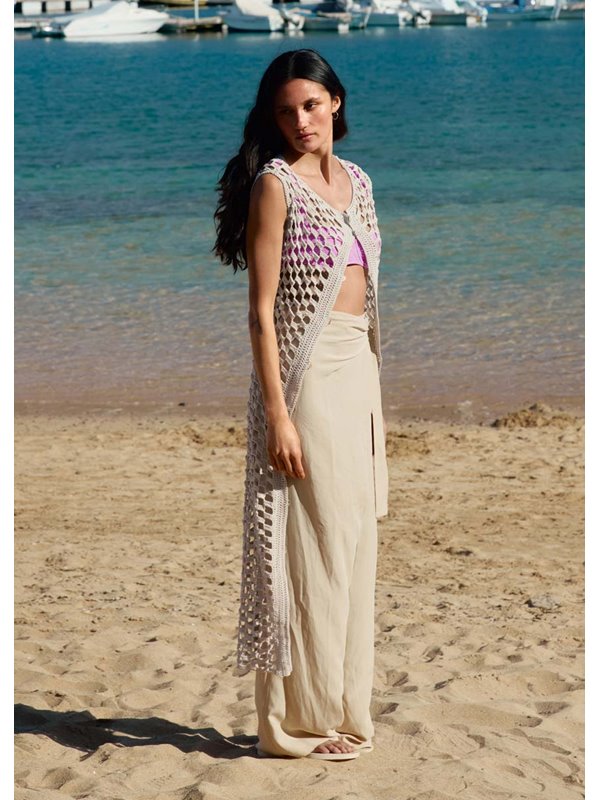 Lana Grossa VEST / DRESS Solo Lino