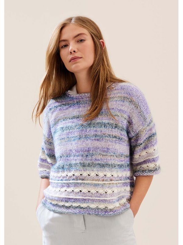 Lana Grossa PULLOVER Ecopuno, Cottonhair & Summer Softness