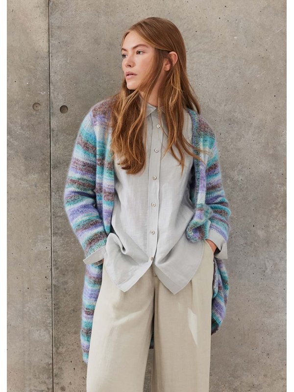 Lana Grossa LONG JACKE Gianna & Silkhair