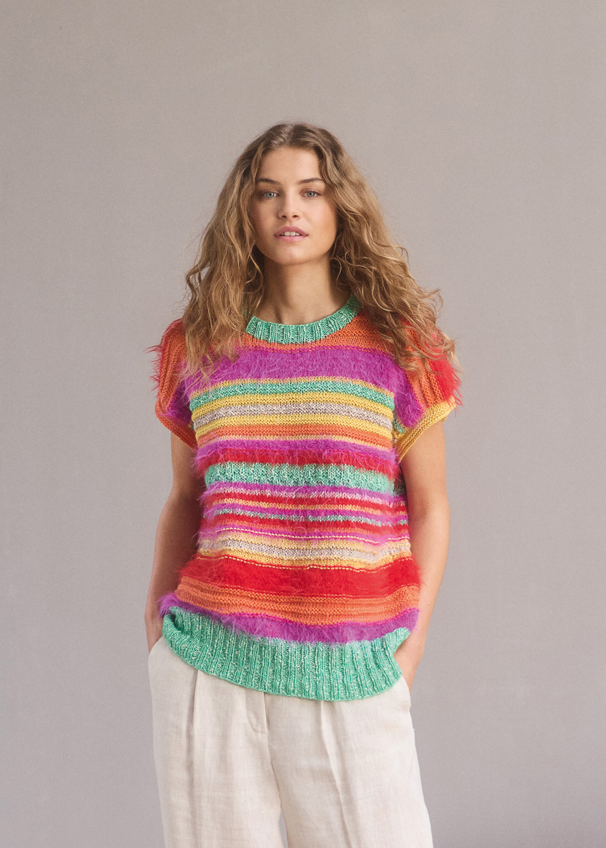 SLIPOVER Basta, Bottoni & Summer Softness from Lana Grossa