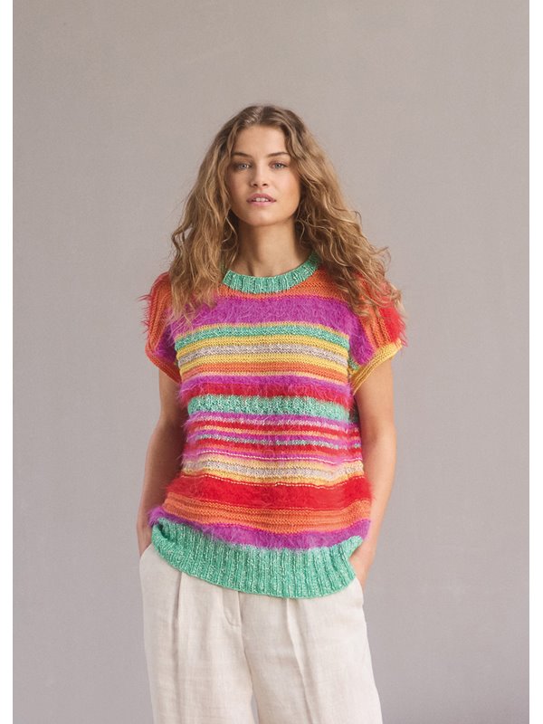 Lana Grossa SLIPOVER Basta, Bottoni & Summer Softness