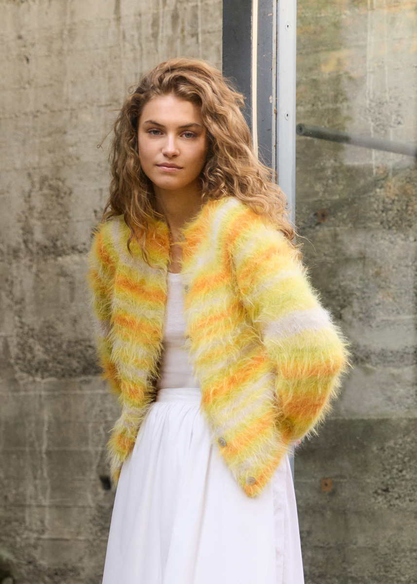 JACKET TOP-DOWN Basta Mista from Lana Grossa