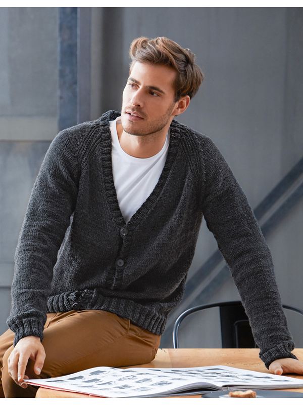 Lana Grossa MEN'S JACKET Cool Wool Big