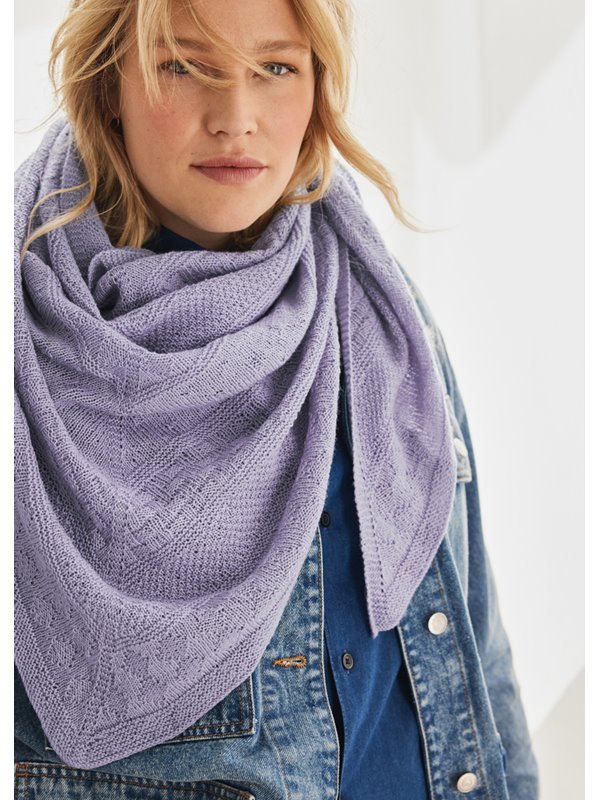 Lana Grossa TRIANGULAR SHAWL Cool Wool Lace