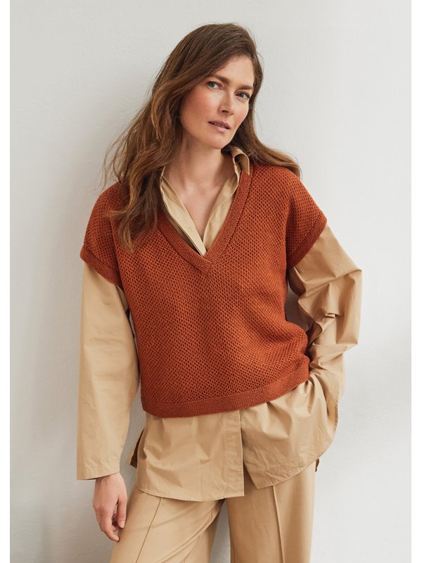 Lana Grossa SLIPOVER Cool Wool Lace