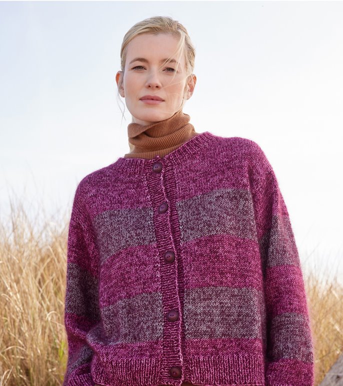 Lana Grossa JACKET Cool Wool Vintage & Silkhair