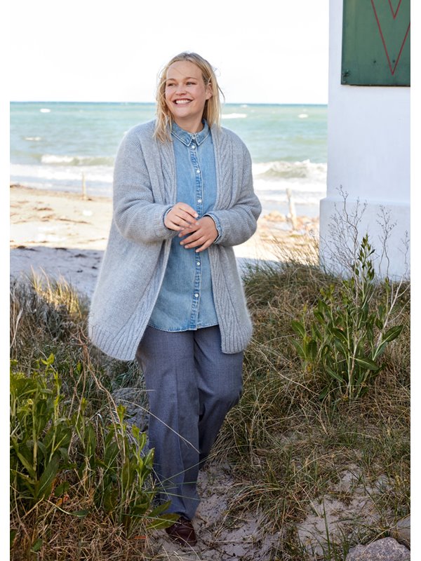 Lana Grossa JACKET Cool Wool Lace & Silkhair