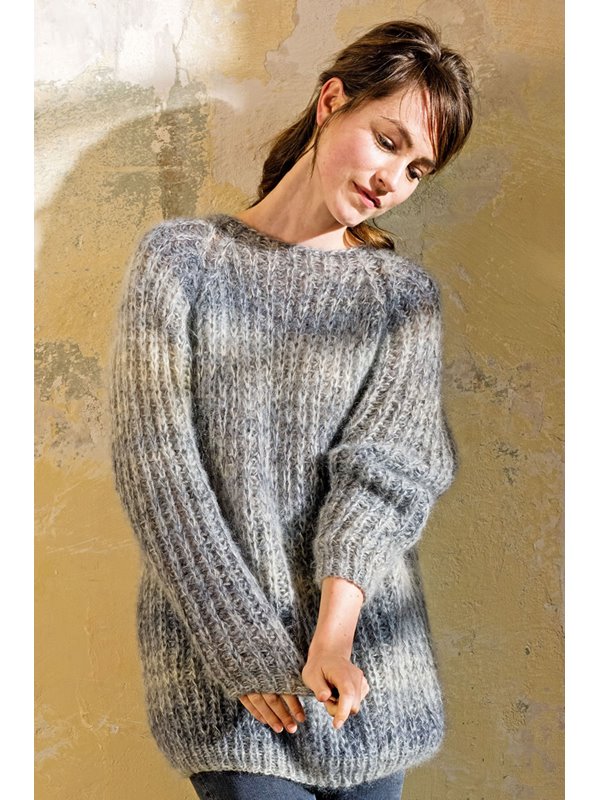 Lana Grossa PULLOVER Silkhair Print