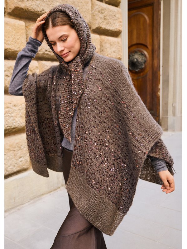 Lana Grossa PONCHO Superkid Seta & Cosmo