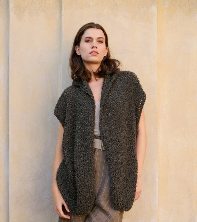 Lana Grossa VEST Frizzante