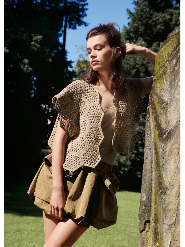 Lana Grossa CROCHET VEST Promessa