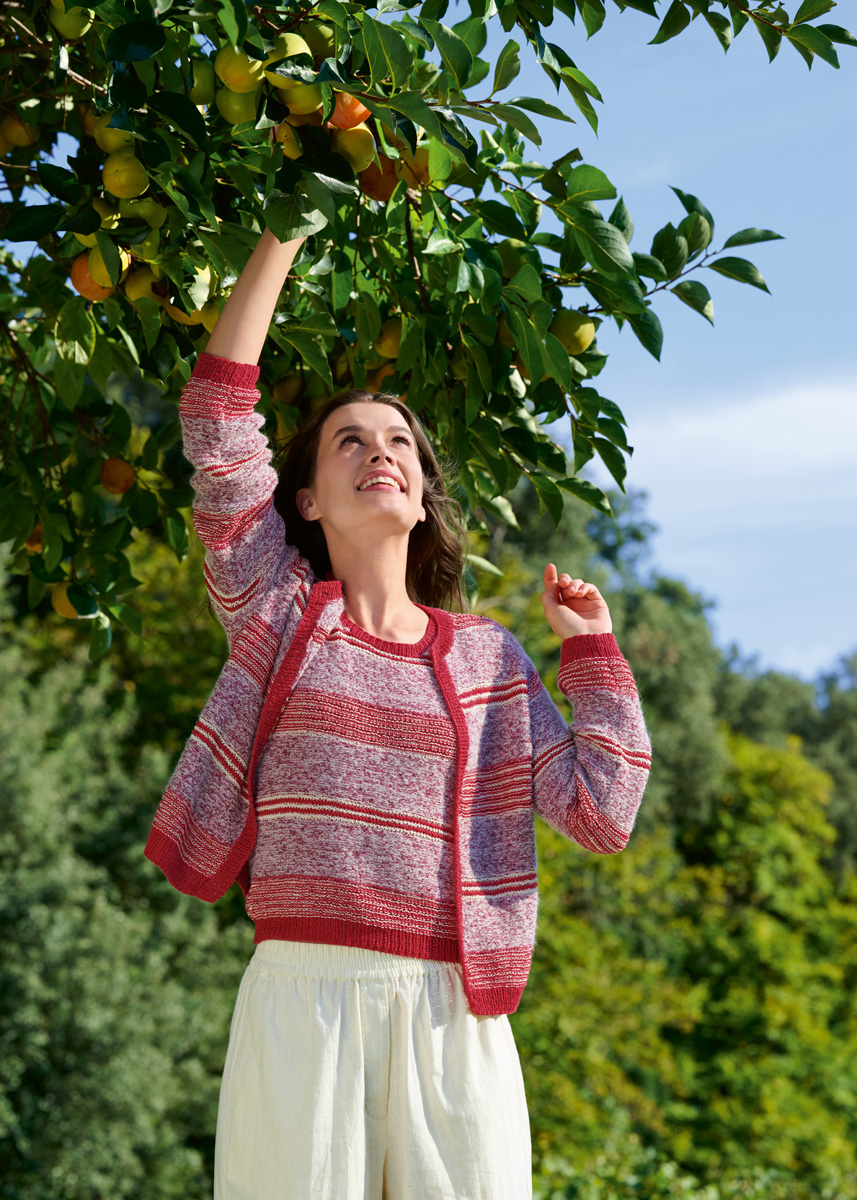 JACKET  Filo Lurex, Summer Cashmere, Setasuri & Glamour  from Lana Grossa