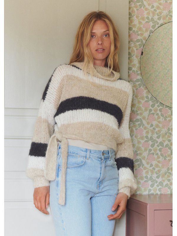 Lana Grossa PULLOVER Natural Alpaca Lungo