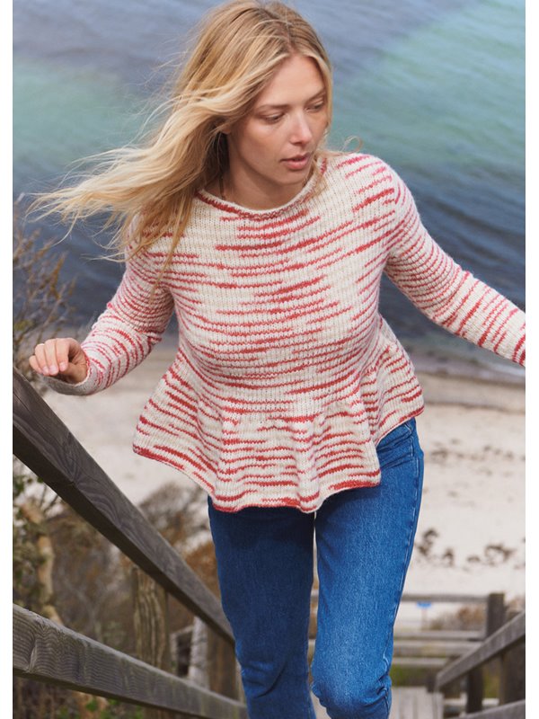 Lana Grossa PULLOVER Natural Alpaca Pelo