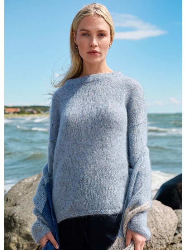 Lana Grossa PULLOVER Natural Superkid Tweed