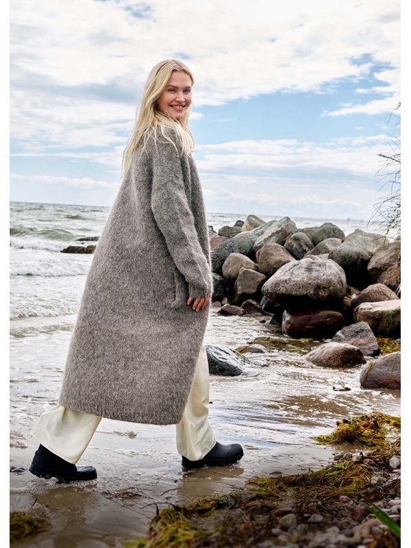 Lana Grossa COAT Natural Alpaca Lungo