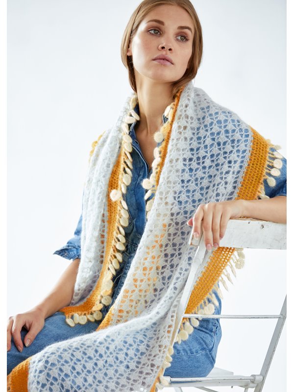 Lana Grossa SHAWL Silkhair