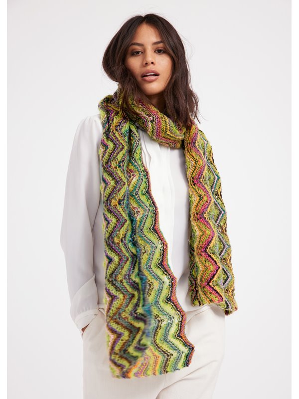 Lana Grossa SCARF Colorissmo & Silkhair