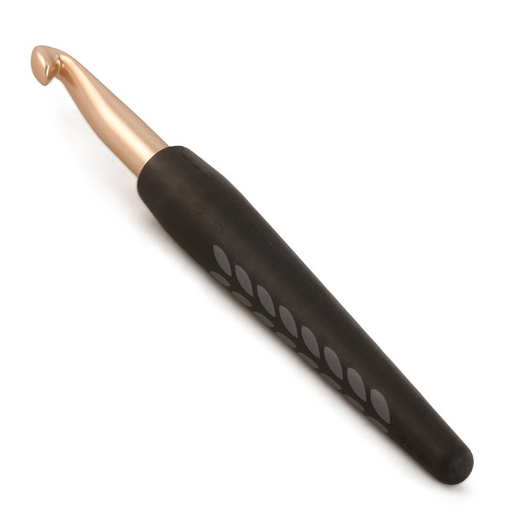 Lana Grossa Crochet hook GOMMA (with soft grip) 10mm