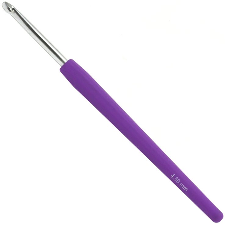 Lana Grossa Crochet hook design color (with soft grip) 4,5mm