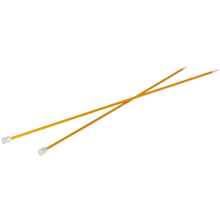Lana Grossa Single pointed needles aluminum rainbow 3,5mm