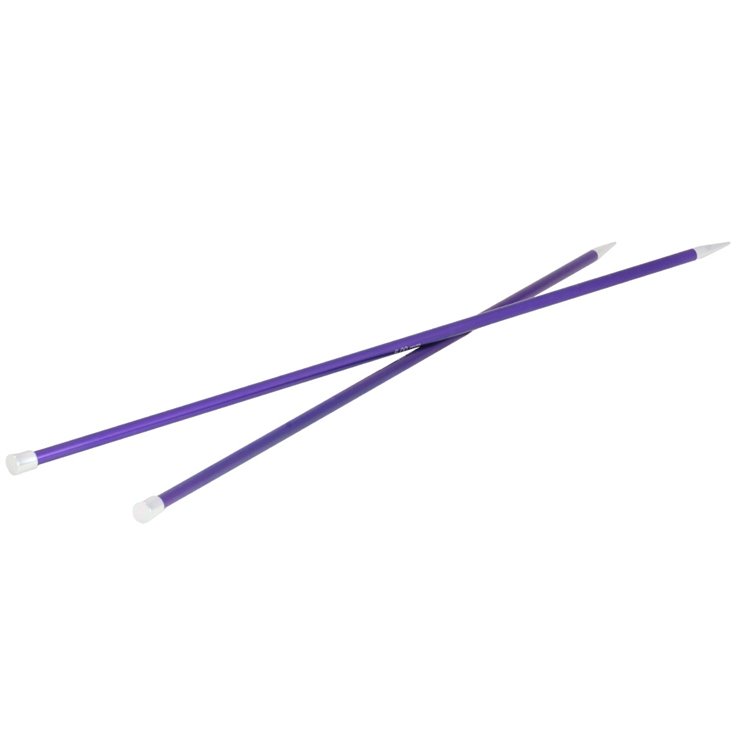 Lana Grossa Single pointed needles aluminum rainbow 6mm