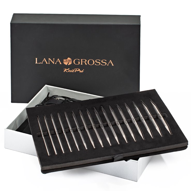 Lana Grossa Interchangeable needle set stainless steel