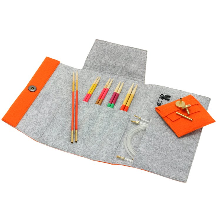 Lana Grossa Interchangeable needle set Ayurveda (orange)