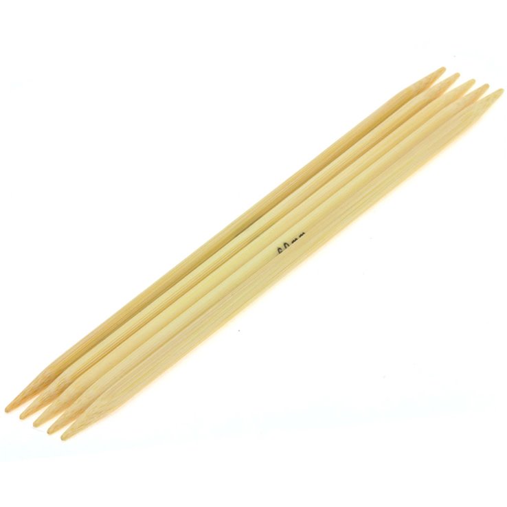 Lana Grossa Double pointed needles bamboo 6mm/20cm