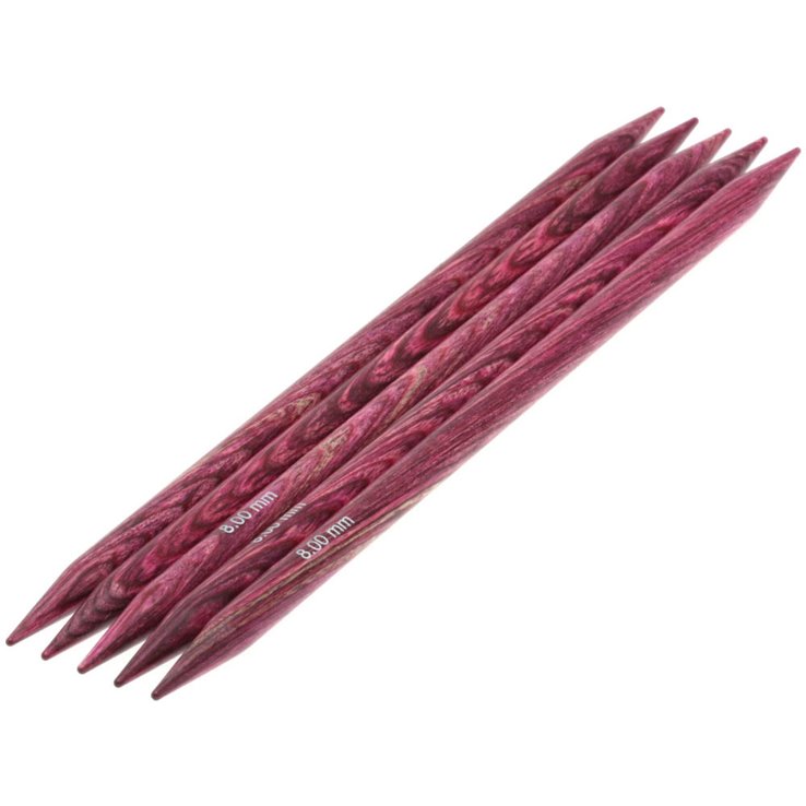 Lana Grossa Double pointed needles design-wood Signal 8mm/20cm