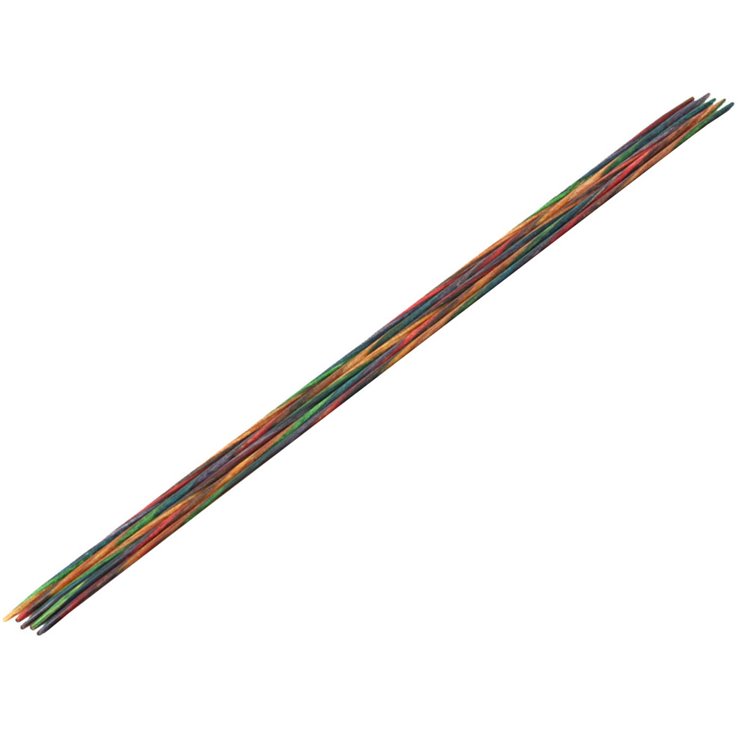 Lana Grossa Double pointed needles design-wood multicolor 2,75mm/20cm