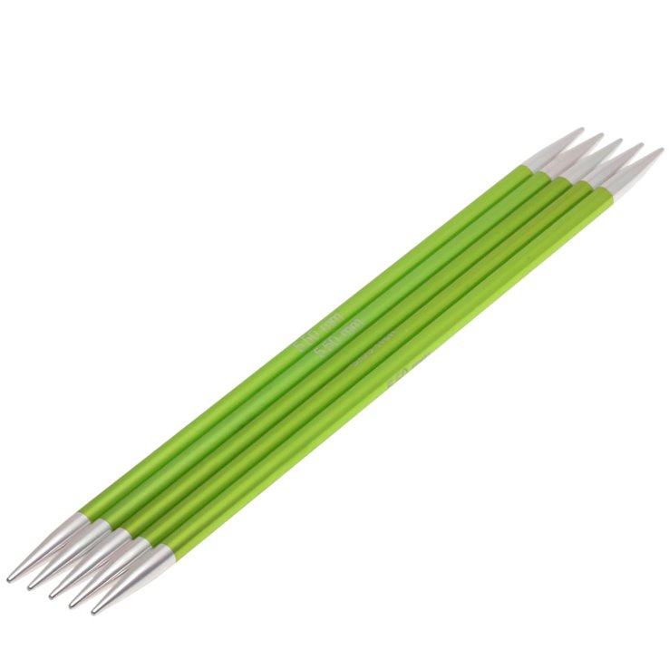 Lana Grossa Double pointed needles aluminum Rainbow 5,5mm/20cm
