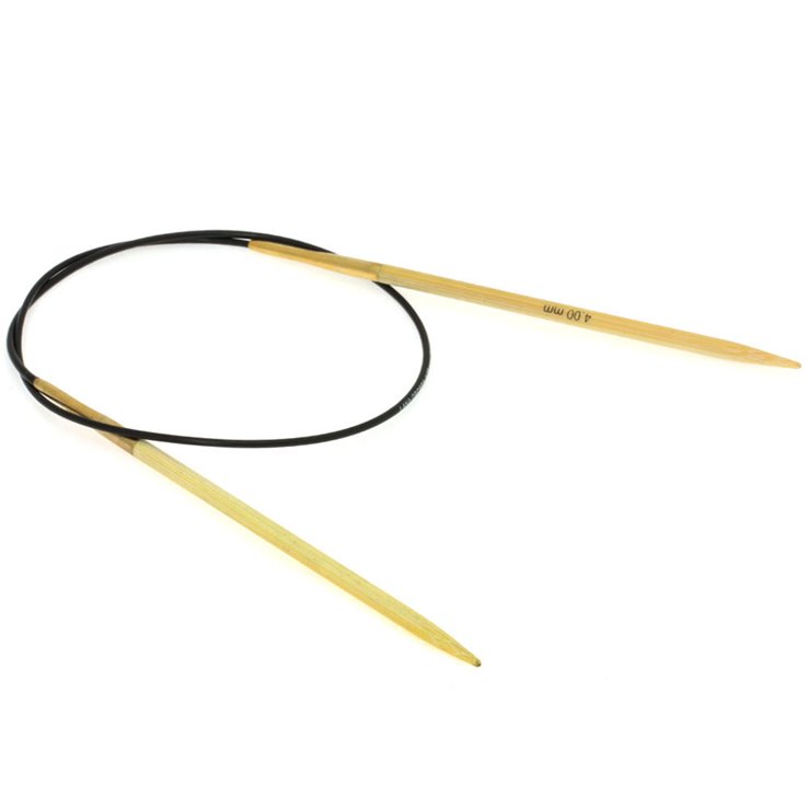 Lana Grossa Circular knitting needle bamboo 4mm/60cm