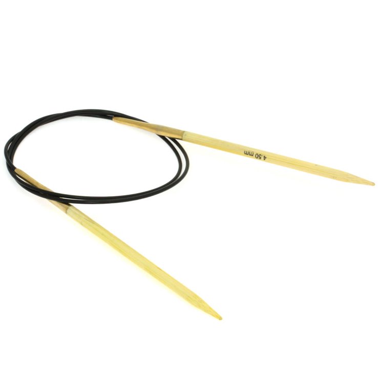 Lana Grossa Circular knitting needle bamboo 4,5mm/80cm