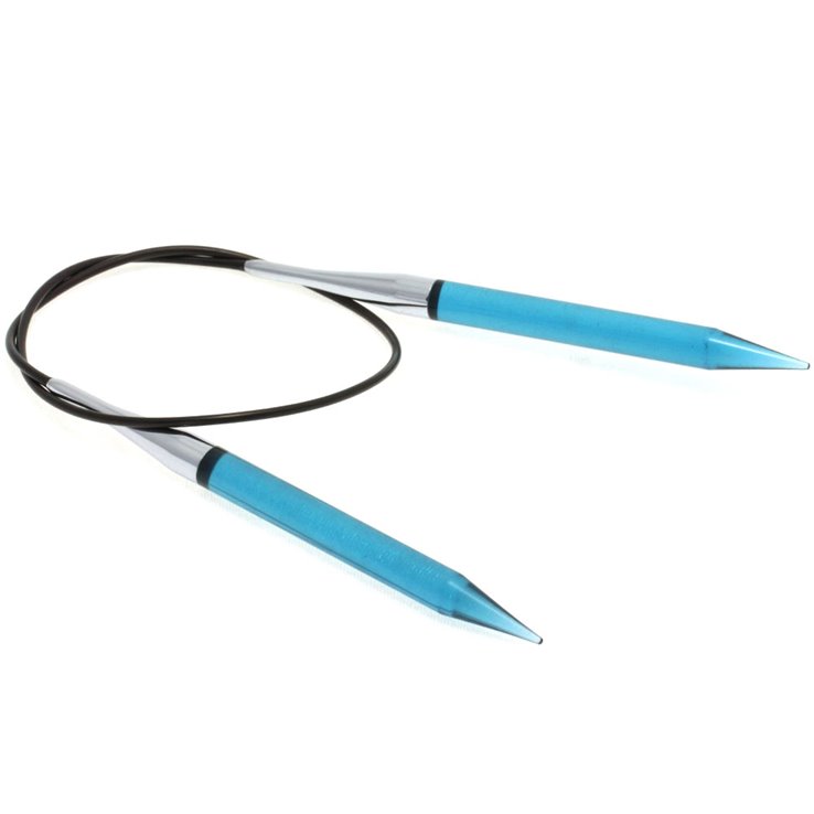 Lana Grossa Circular knitting needle acrylic glass 8mm/60cm