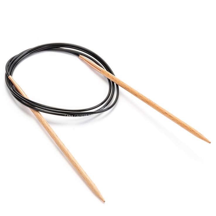 Lana Grossa Circular knitting needle beech 4mm/100cm