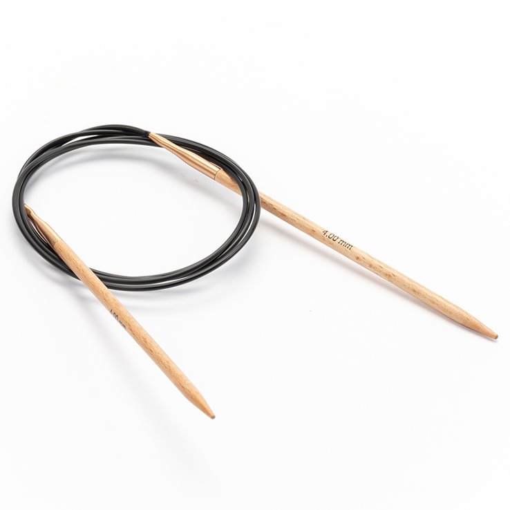Lana Grossa Circular knitting needle beech 4mm/120cm