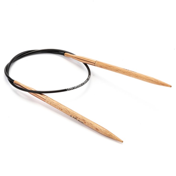 Lana Grossa Circular knitting needle beech 4mm/40cm