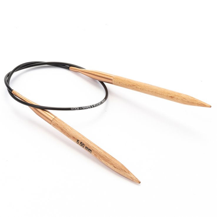 Lana Grossa Circular knitting needle beech 5,5mm/40cm