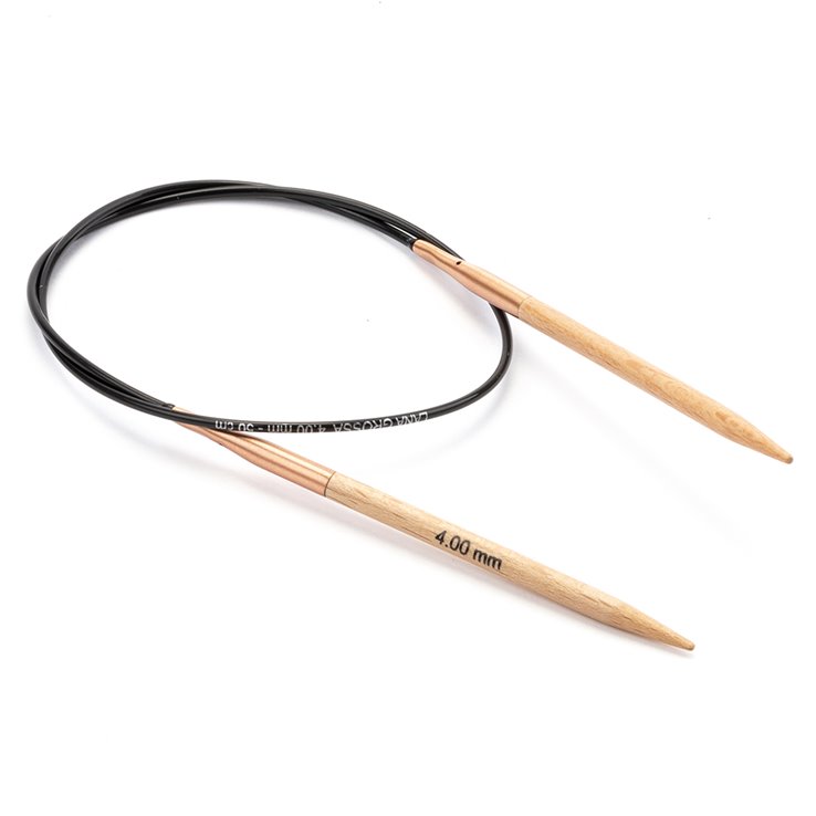 Lana Grossa Circular knitting needle beech 4mm/50cm