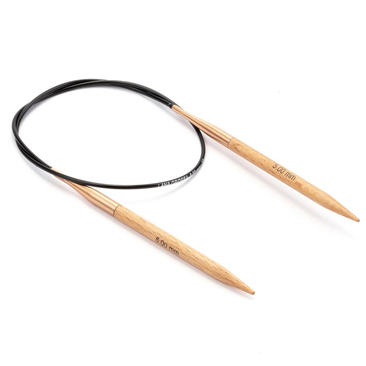 Lana Grossa Circular knitting needle beech 5mm/50cm
