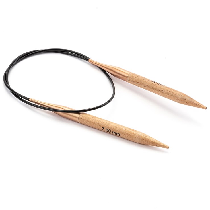 Lana Grossa Circular knitting needle beech 7mm/50cm